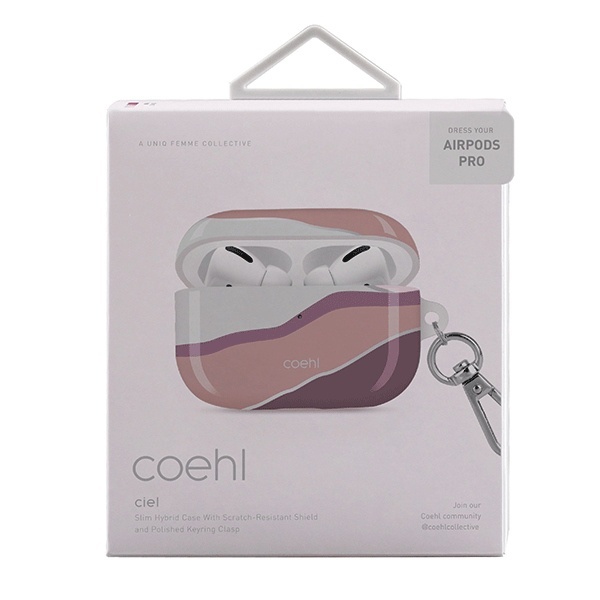 Kryt UNIQ Coehl Ciel Apple AirPods Pro sunset pink