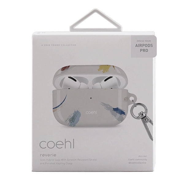 Kryt UNIQ Coehl Reverie Apple AirPods Pro soft ivory