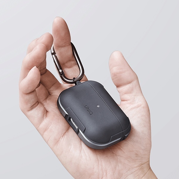 Kryt UNIQ Valencia Apple AirPods Pro midnight black Antimicrobial