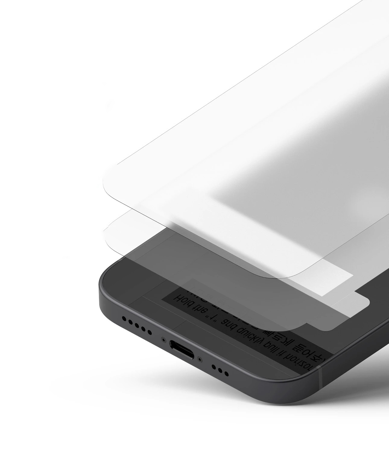 Kryt Ringke Invisible Defender Back Protector Matte Apple iPhone 12 Pro Max [2 PACK]