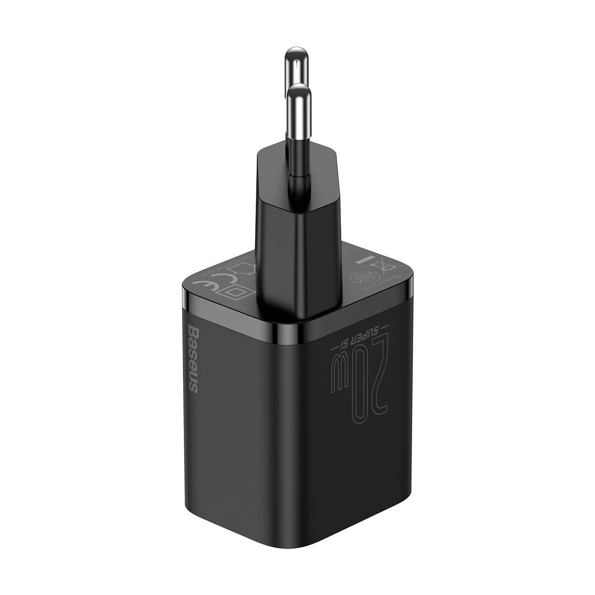 Síťová nabíječka Baseus Super Si Quick Charger 1C 20W with USB-C cable for Lightning 1m (black)