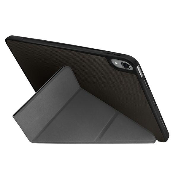 Kryt UNIQ Transforma Rigor Apple iPad Air 10.9 2020/2022 (4 i 5 gen) / iPad Air 11 2024 (6 gen) charcoal grey Antimicrobial