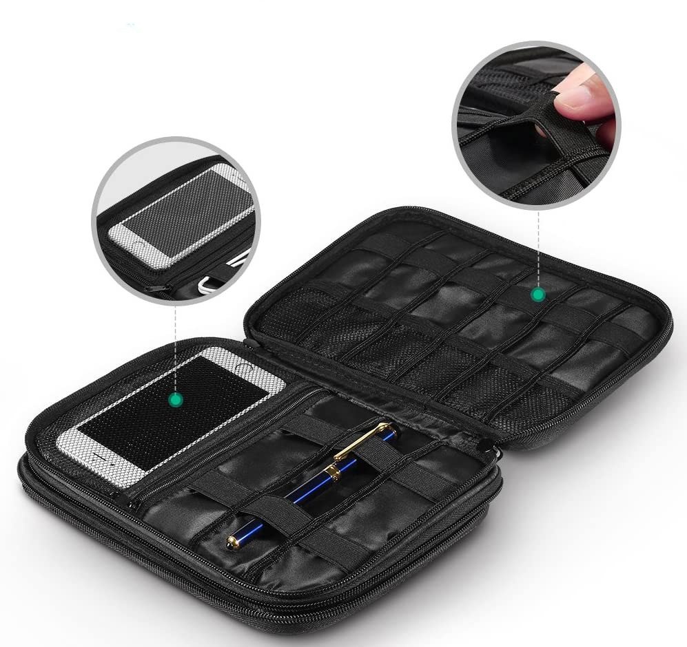 Pouzdro Ugreen Cable Accessory Storage Bag phone cables 24,5 x 17,5 x 5 cm gray (50147 LP149)