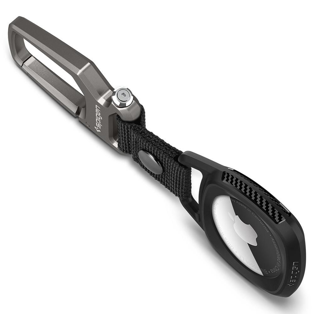 Kryt Spigen Rugged Armor Apple AirTag Matte Black