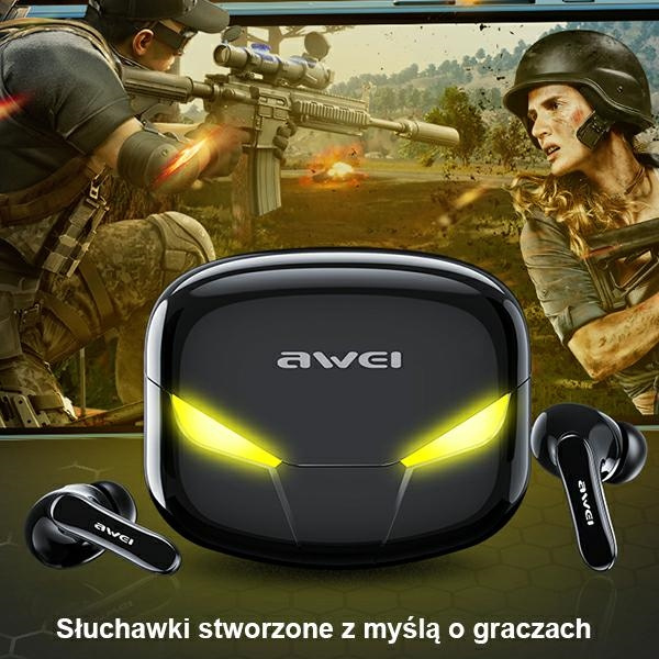 Sluchátka AWEI  Bluetooth 5.0 T35 TWS black