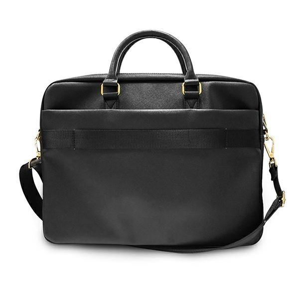 Kryt Guess GUCB15PUSASBK 15 inch black Saffiano Script