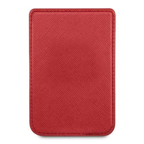 Pouzdro Guess Wallet Card Slot GUWMSSASLRE MagSafe Saffiano red