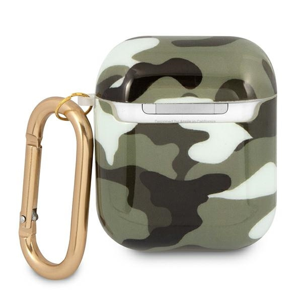 Kryt Guess GUA2UCAMA Apple AirPods cover khaki Camo Collection