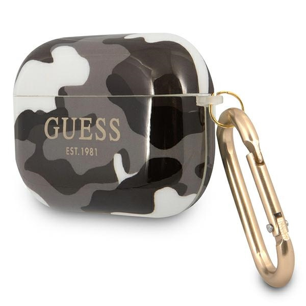 Kryt Guess GUAPUCAMG Apple AirPods Pro cover black Camo Collection