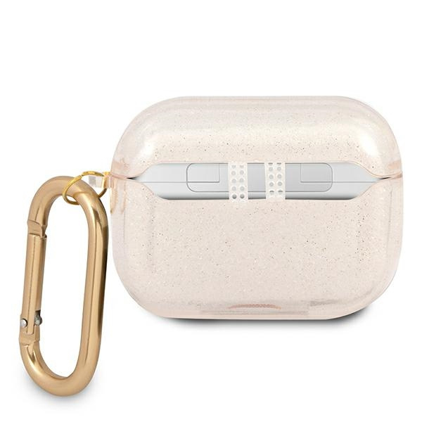 Kryt Guess GUAPUCG4GD Apple AirPods Pro cover gold Glitter Collection