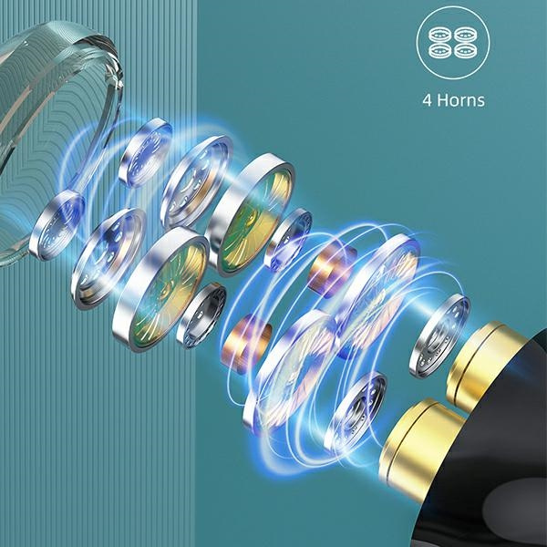 Sluchátka AWEI  Bluetooth 5.1 T12P TWS + Charging Station black