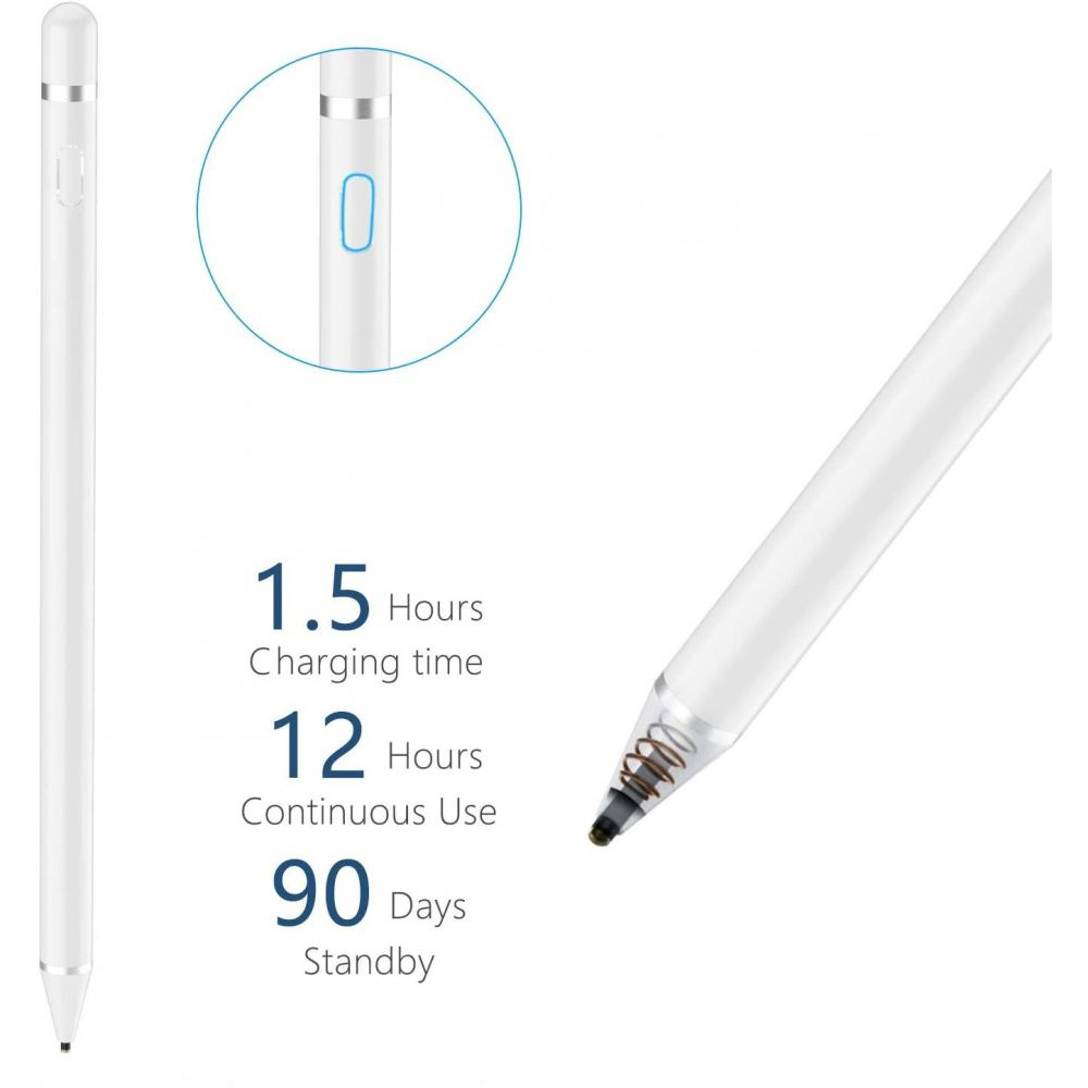 Kryt Tech-Protect Active Stylus Pen White