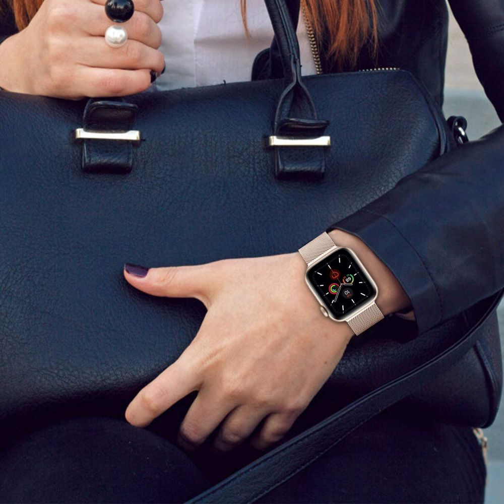 Kryt Bracelet Tech-Protect Milaneseband Apple Watch 4/5/6/7/SE 44/45mm Black