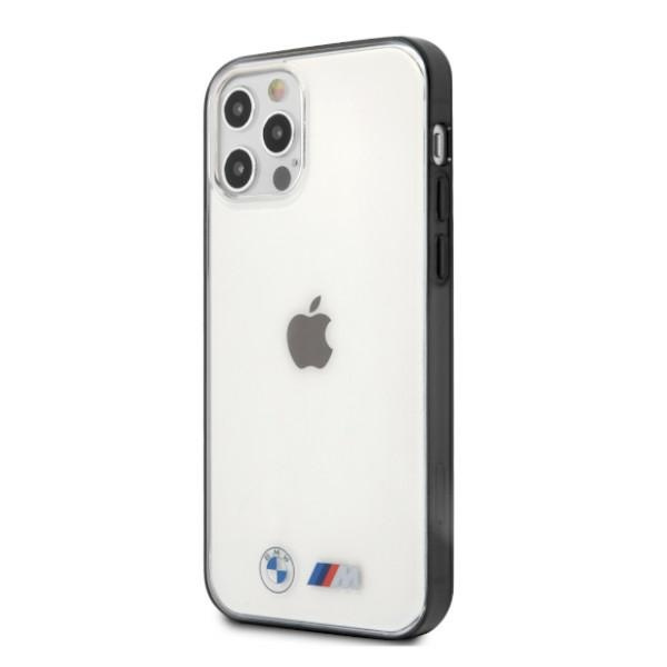 Kryt BMW BMHCP12LMBTOK Apple iPhone 12 Pro Max transparent hardcase Sandblast