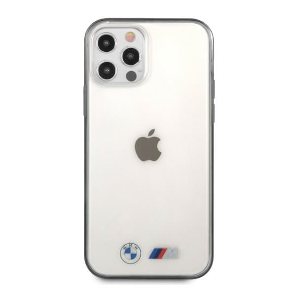 Kryt BMW BMHCP12LMBTOK Apple iPhone 12 Pro Max transparent hardcase Sandblast