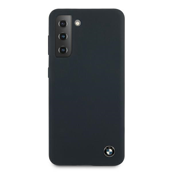 Kryt BMW BMHCS21MSILNA Samsung Galaxy S21+ Plus navy hardcase Silicone Signature