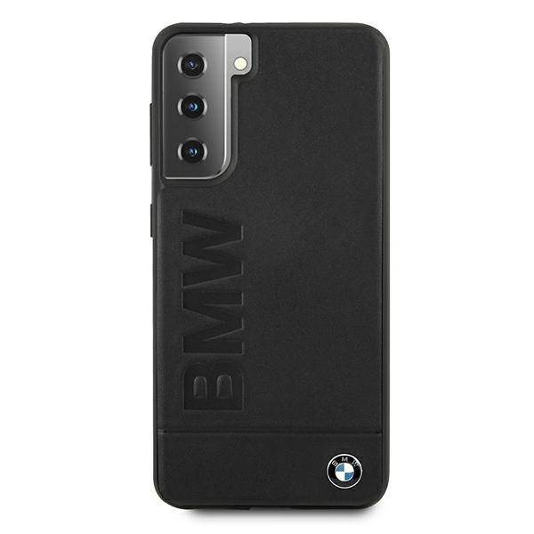 Kryt BMW BMHCS21MSLLBK Samsung Galaxy S21+ Plus black hardcase Signature Logo Imprint
