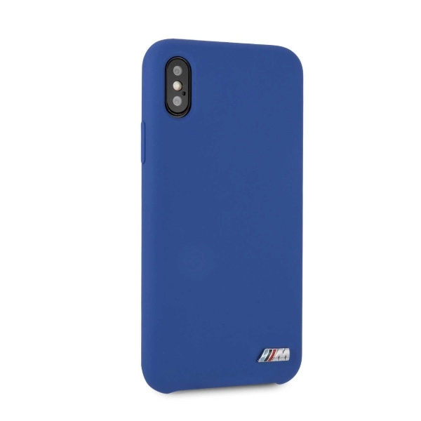 Kryt BMW BMHCPXMSILNA Apple iPhone X/XS navy hardcase Silicone M Collection