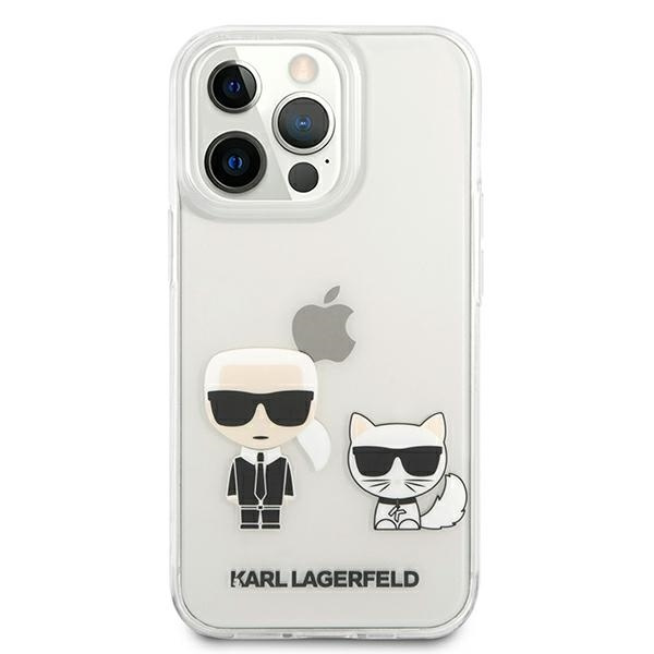 Kryt Karl Lagerfeld KLHCP13XCKTR Apple iPhone 13 Pro Max hardcase Transparent Karl & Choupette