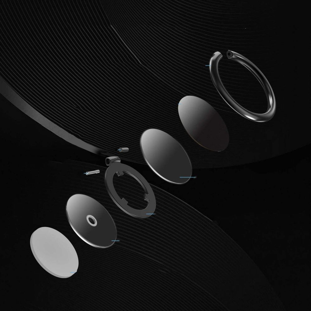 Selfie držák Tech-Protect Magnetic Phone Ring Black