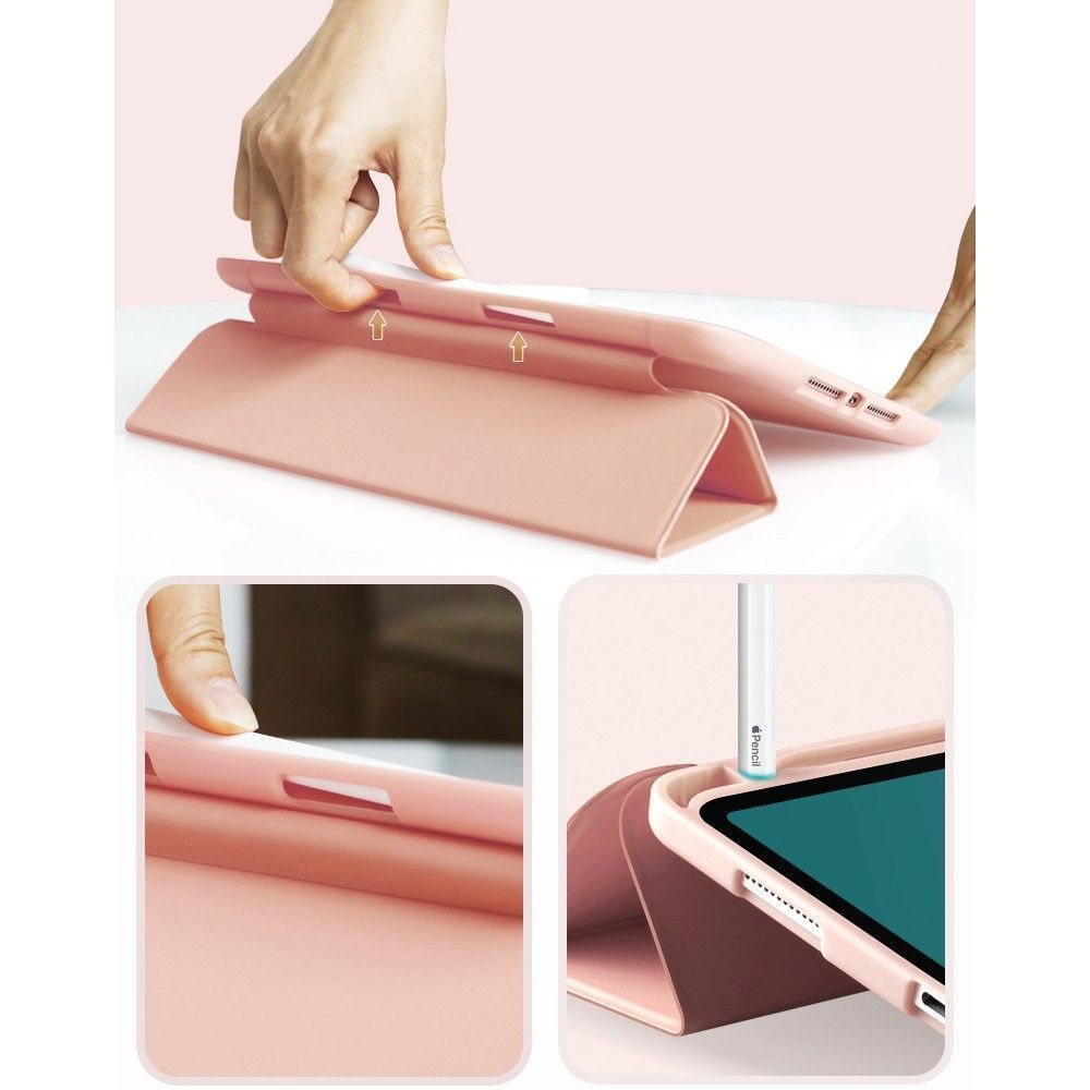 Kryt Tech-Protect Sc Pen Apple iPad Air 10.9 2020/2022 (4 i 5 gen) / iPad Air 11 2024 (6 gen) Pink