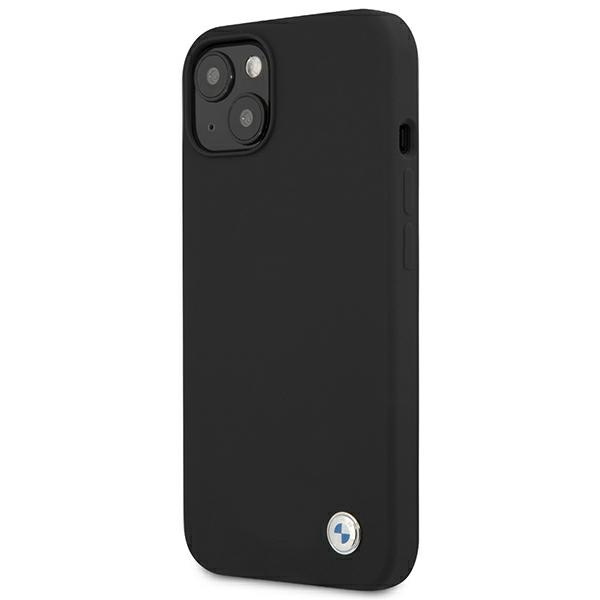 Kryt BMW BMHCP13SSILBK Apple iPhone 13 mini black hardcase Silicone Signature
