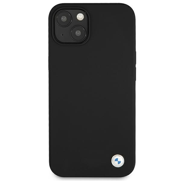 Kryt BMW BMHCP13SSILBK Apple iPhone 13 mini black hardcase Silicone Signature