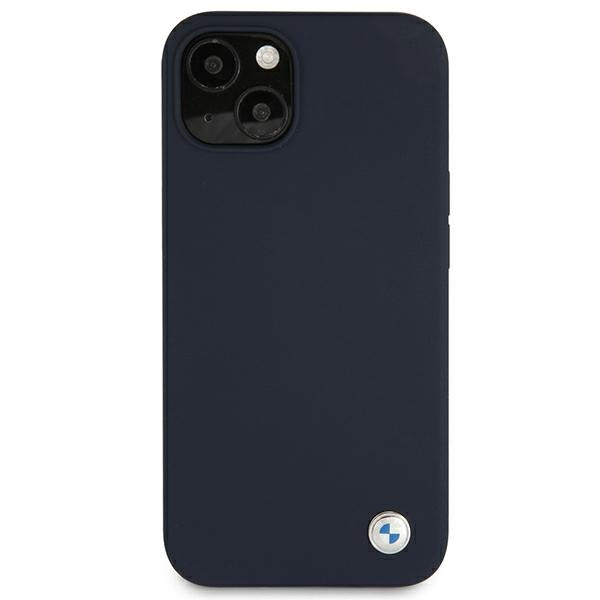 Kryt BMW BMHCP13SSILNA Apple iPhone 13 mini navy hardcase Silicone Signature
