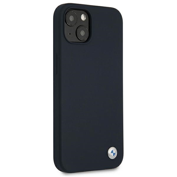 Kryt BMW BMHCP13SSILNA Apple iPhone 13 mini navy hardcase Silicone Signature