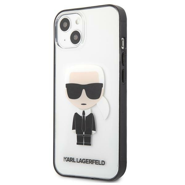 Kryt Karl Lagerfeld KLHCP13SHIKCK Apple iPhone 13 mini transparent Ikonik Karl