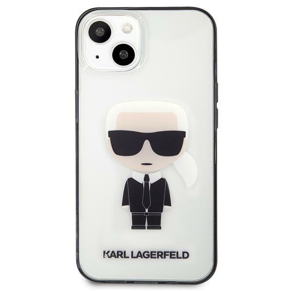 Kryt Karl Lagerfeld KLHCP13SHIKCK Apple iPhone 13 mini transparent Ikonik Karl