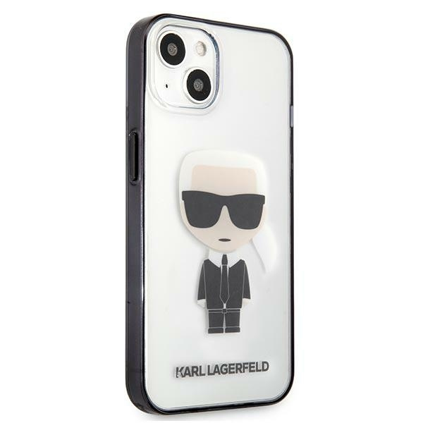 Kryt Karl Lagerfeld KLHCP13SHIKCK Apple iPhone 13 mini transparent Ikonik Karl