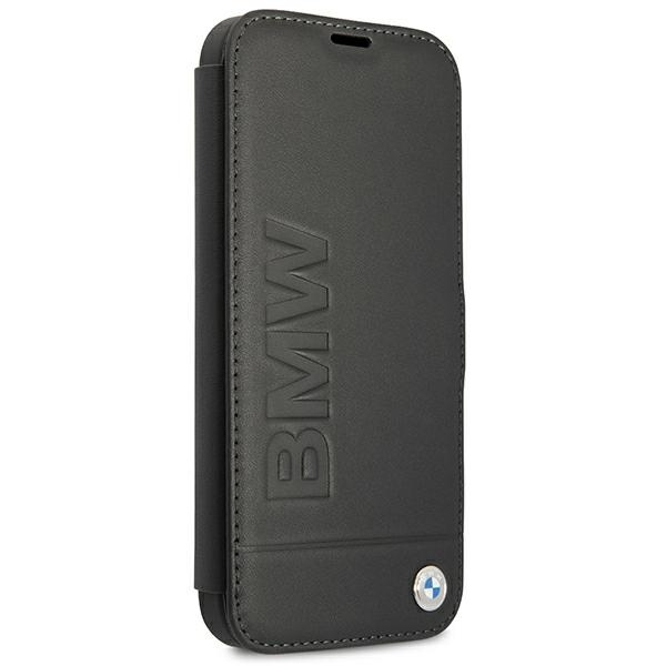 Kryt BMW BMFLBKP13SSLLBK Apple iPhone 13 mini black book Signature