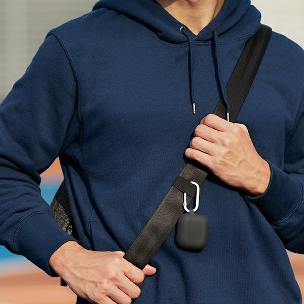 Kryt UNIQ Vencer Apple AirPods 3 Silicone charcoal dark grey