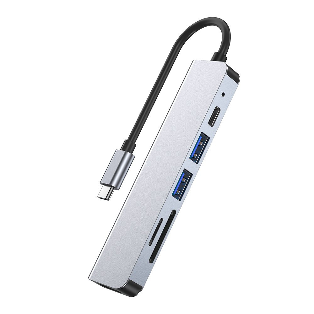 Kryt Hub 6in1 Tech-Protect V4 Gray