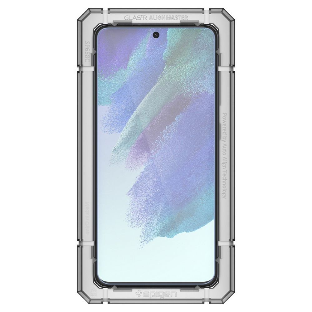 Kryt Spigen AlignMaster Glas.tr Samsung Galaxy S21 FE [2 PACK]