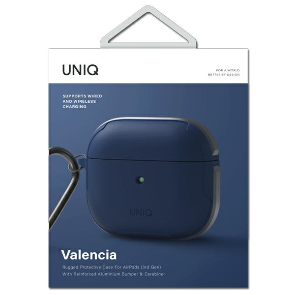 Kryt UNIQ Valencia Antimicrobial Apple AirPods 3 blue