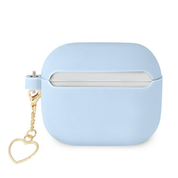 Kryt Guess GUA3LSCHSB Apple AirPods 3 cover blue Silicone Charm Collection