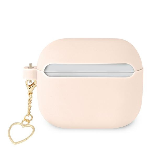 Kryt Guess GUA3LSCHSP Apple AirPods 3 cover pink Silicone Charm Collection