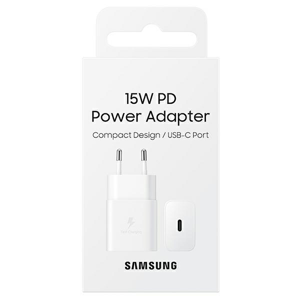 Síťová nabíječka Samsung EP-T1510NW 15W Fast Charge white