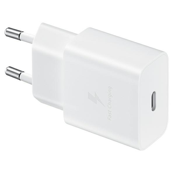 Síťová nabíječka Samsung EP-T1510XW 15W Fast Charge + USB-C cable white