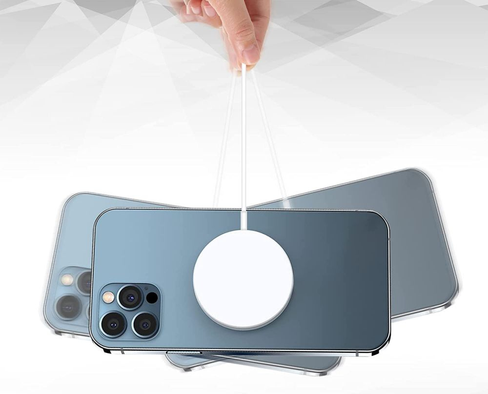 Kryt Tech-Protect Magmat MagSafe Universal Magnetic Ring Black & Silver