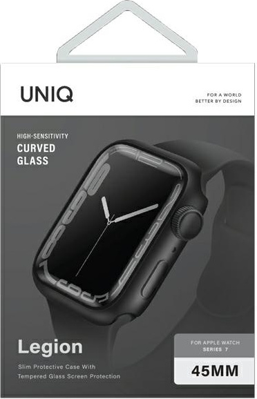Kryt UNIQ Legion case Apple Watch 4/5/6/7/8/9/SE 44/45mm black