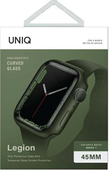 Kryt UNIQ Legion case Apple Watch 4/5/6/7/8/9/SE 44/45mm green