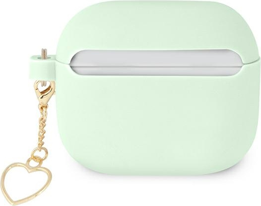 Kryt Guess GUA3LSCHSN Apple AirPods 3 green Silicone Charm Heart Collection
