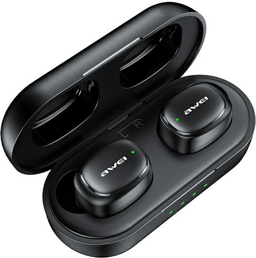 Sluchátka AWEI T13 TWS Pro  Bluetooth 5.1 black