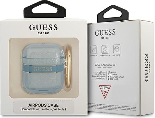 Kryt Guess GUA2HHTSB Apple AirPods blue Strap Collection