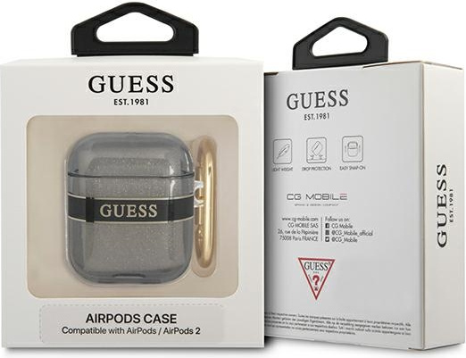 Kryt Guess GUA2HHTSK Apple AirPods black Strap Collection
