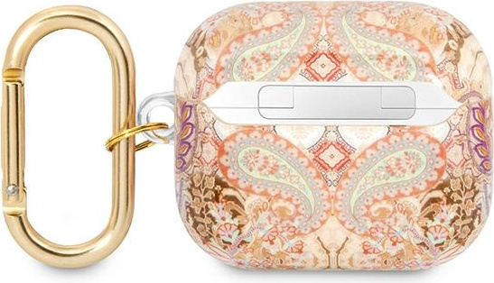 Kryt Guess GUA3HHFLD Apple AirPods 3 gold Paisley Strap Collection
