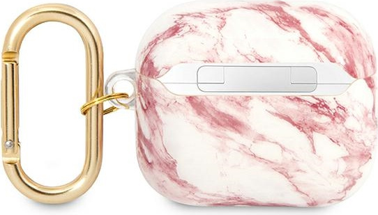 Kryt Guess GUA3HCHMAP Apple AirPods 3 pink Marble Strap Collection